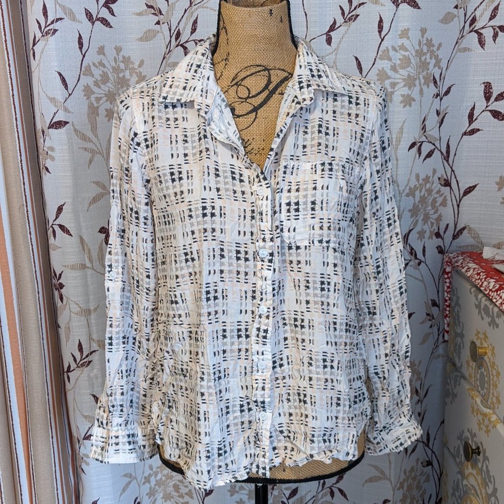 Velvet Heart, Patterned Button Up